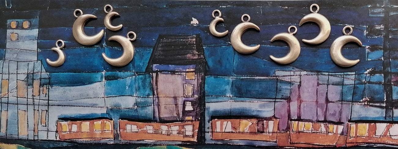 Ciondolo luna grande