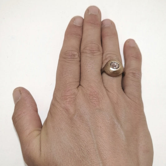 Anello spinello grigio