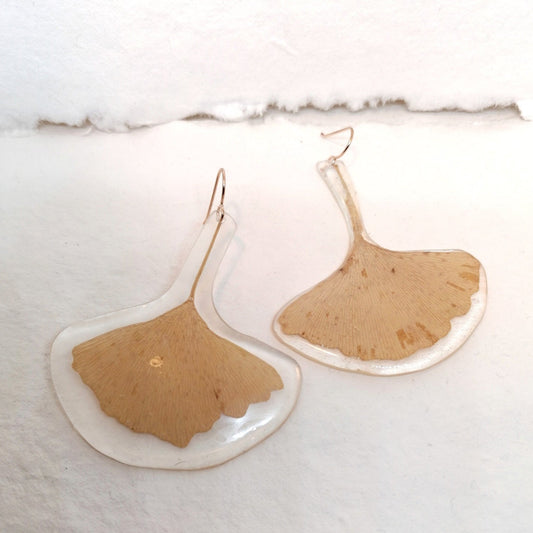 Ginko Biloba earrings