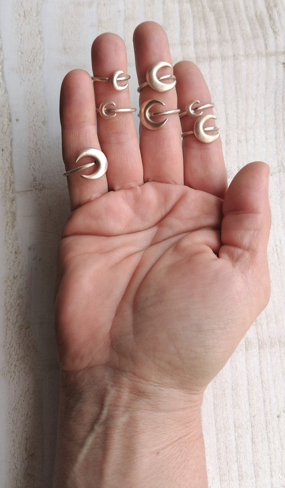 Small moon pendant