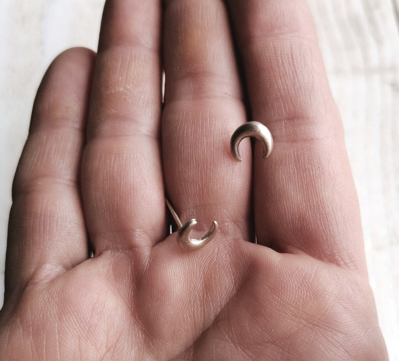Small moon pendant
