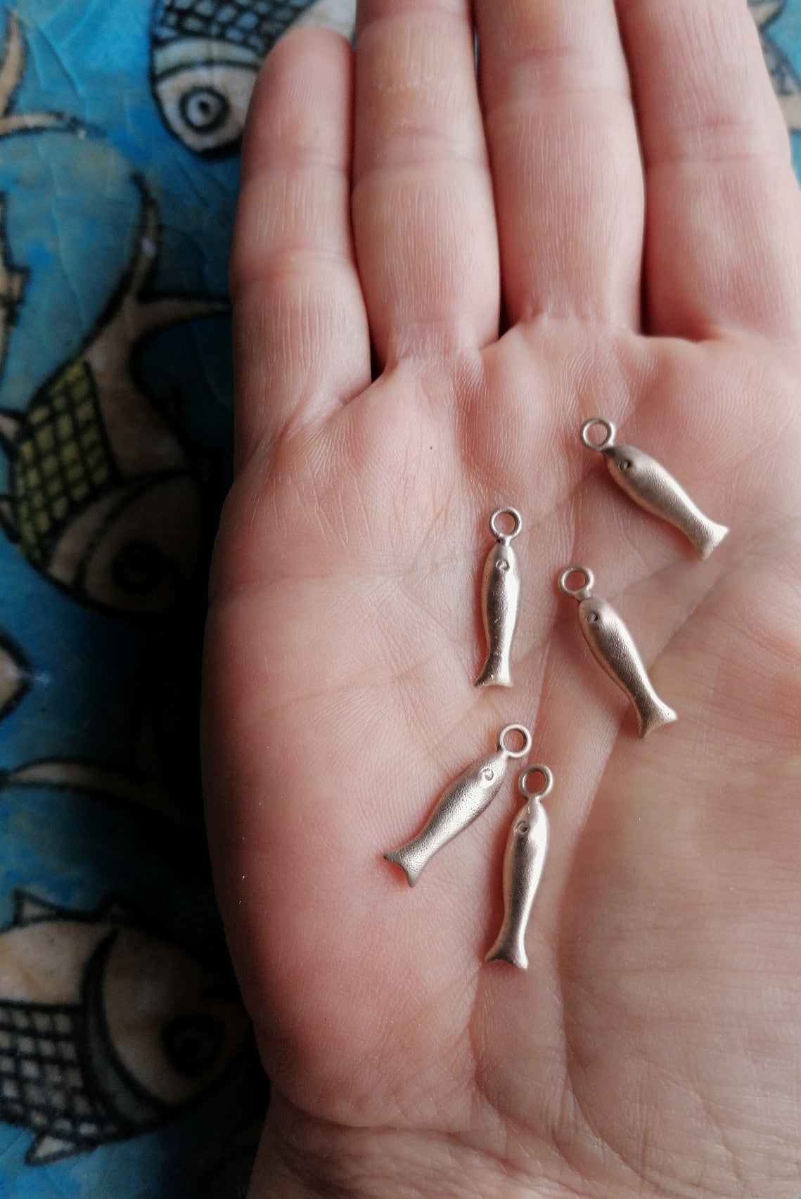 Anchovy bracelets and pendants