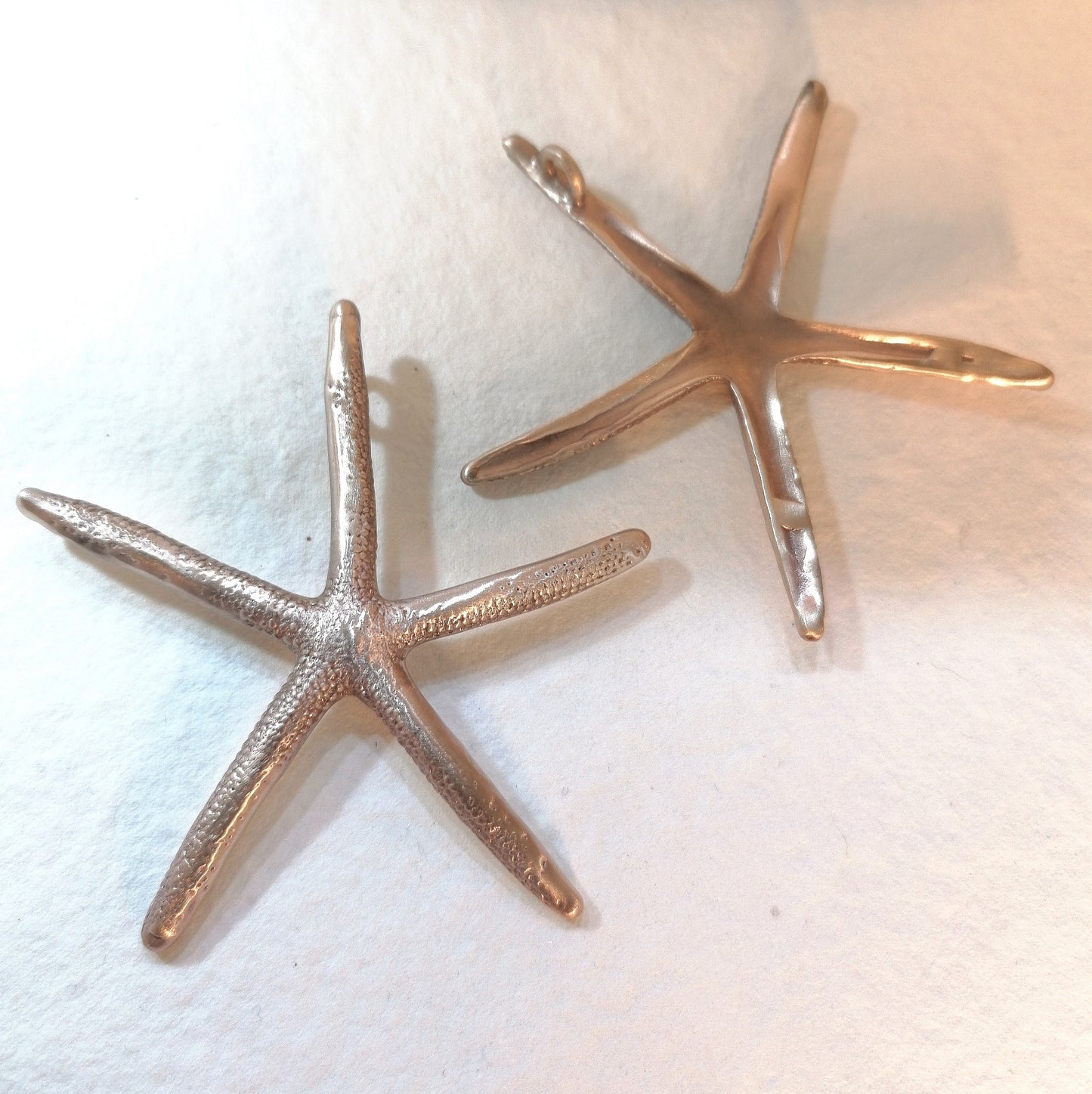 Worked starfish pendant